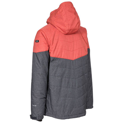 Dark Grey - Back - Trespass Mens Pierre Ski Jacket