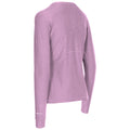 Wild Purple Marl - Back - Trespass Womens-Ladies Jannett Long-Sleeved T-Shirt