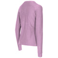 Wild Purple Marl - Side - Trespass Womens-Ladies Jannett Long-Sleeved T-Shirt