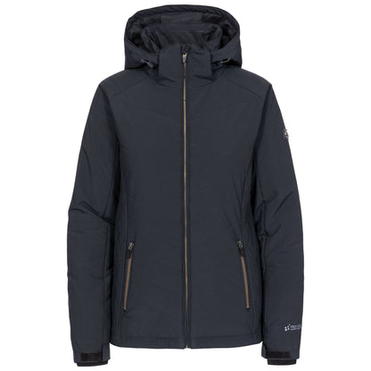 Black - Front - Trespass Womens-Ladies Eva Ski Jacket