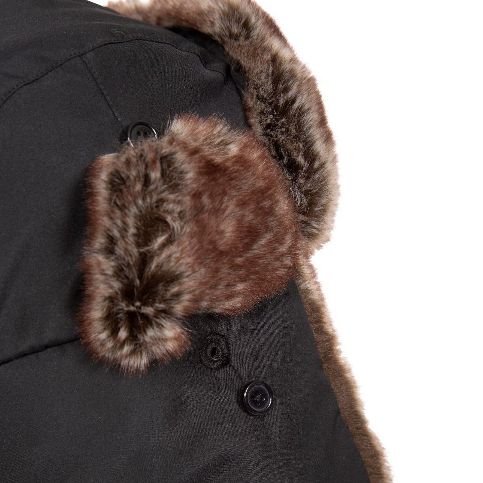 Black - Close up - Trespass Unisex Adult Dapper Hat