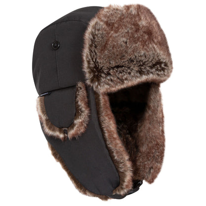 Black - Front - Trespass Unisex Adult Dapper Hat