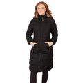 Black - Side - Trespass Womens-Ladies Audrey Padded Jacket