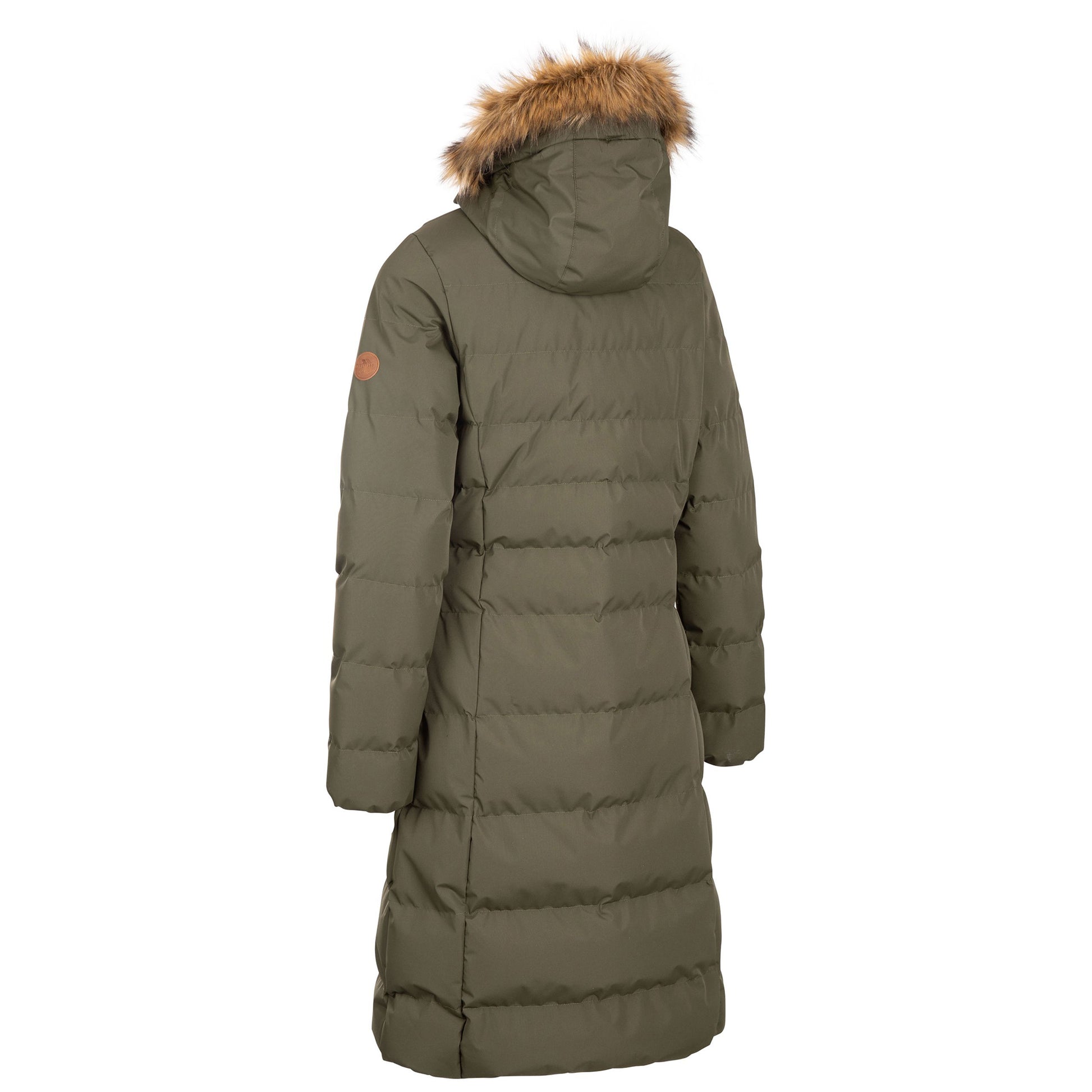 Dark Vine - Back - Trespass Womens-Ladies Audrey Padded Jacket