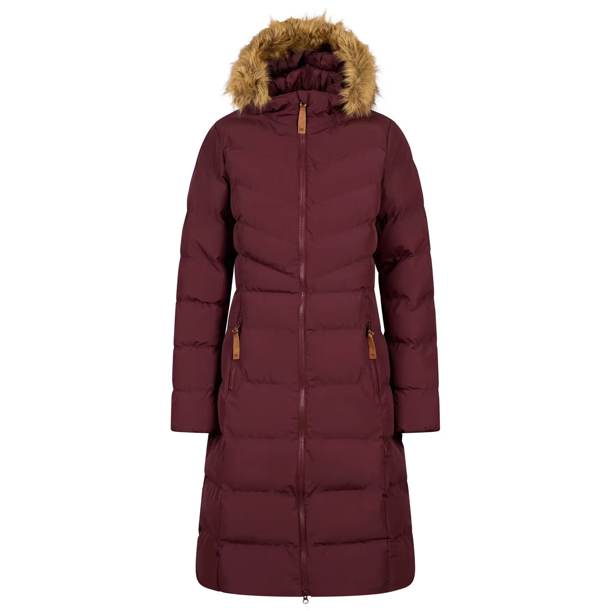 Mulberry - Front - Trespass Womens-Ladies Audrey Padded Jacket