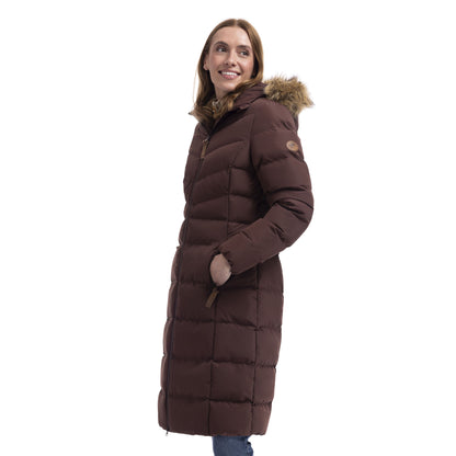 Mocha - Lifestyle - Trespass Womens-Ladies Audrey Padded Jacket