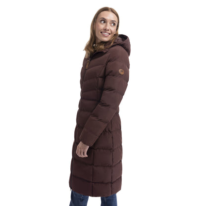 Mocha - Pack Shot - Trespass Womens-Ladies Audrey Padded Jacket