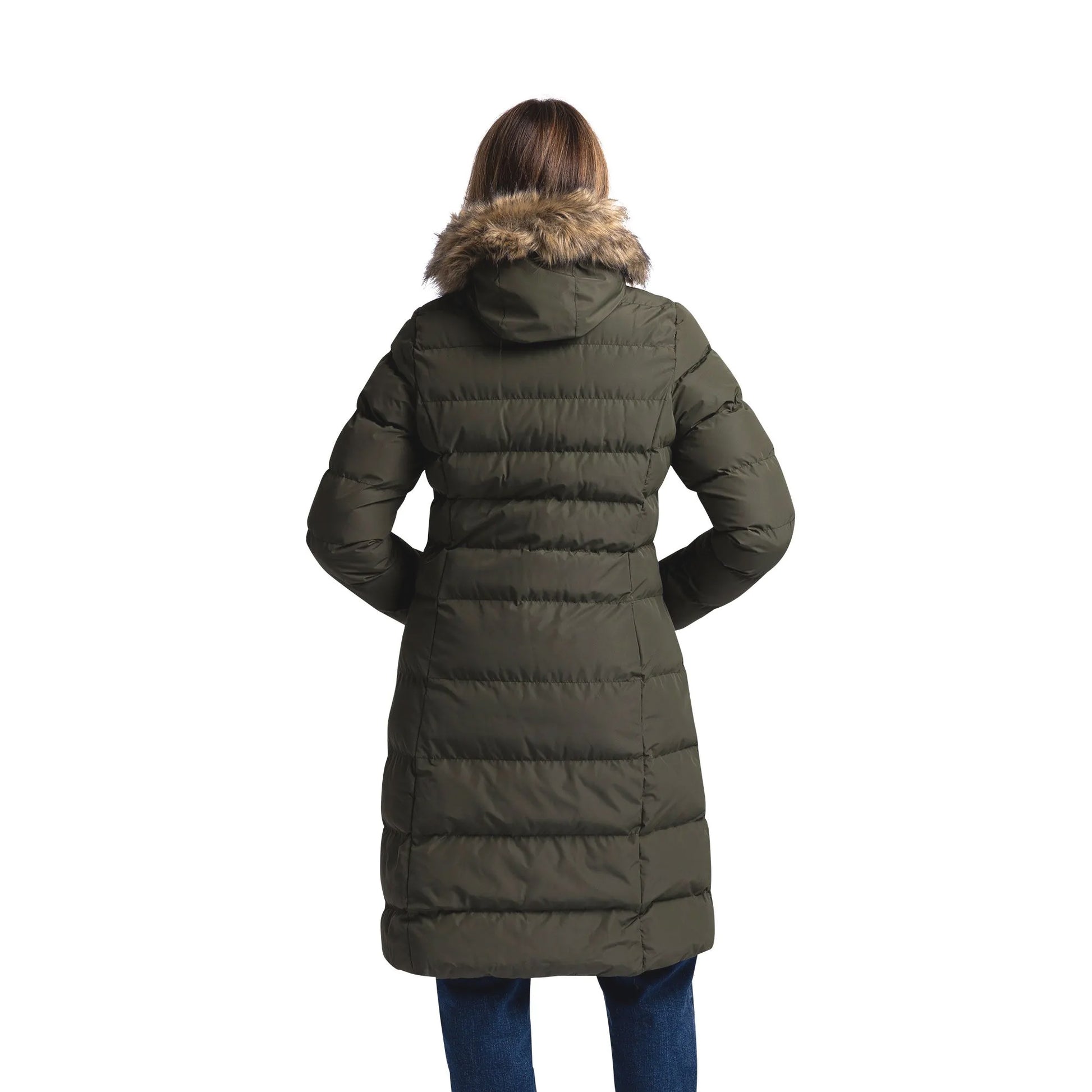 Dark Vine - Lifestyle - Trespass Womens-Ladies Audrey Padded Jacket