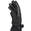 Black - Side - Trespass Unisex Adult Alazzo DLX Leather Ski Gloves