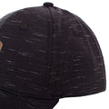 Black Marl - Close up - Trespass Speckle Baseball Cap