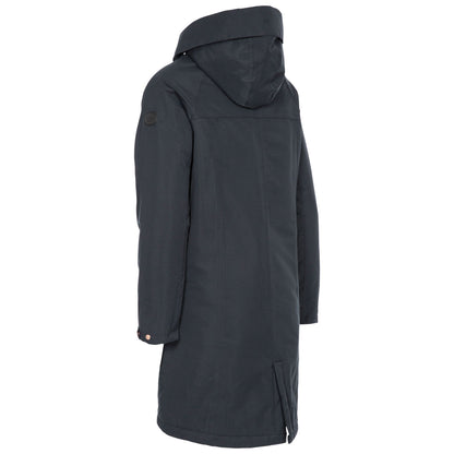 Black - Back - Trespass Womens-Ladies Tamara Waterproof Jacket