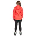 Hibiscus Red - Side - Trespass Womens-Ladies Sabrina Waterproof Jacket