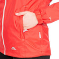 Hibiscus Red - Pack Shot - Trespass Womens-Ladies Sabrina Waterproof Jacket