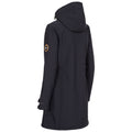 Black Marl - Back - Trespass Womens-Ladies Maria DLX Long Length Soft Shell Jacket