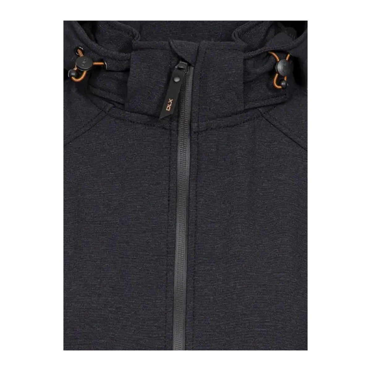 Black Marl - Lifestyle - Trespass Womens-Ladies Maria DLX Long Length Soft Shell Jacket