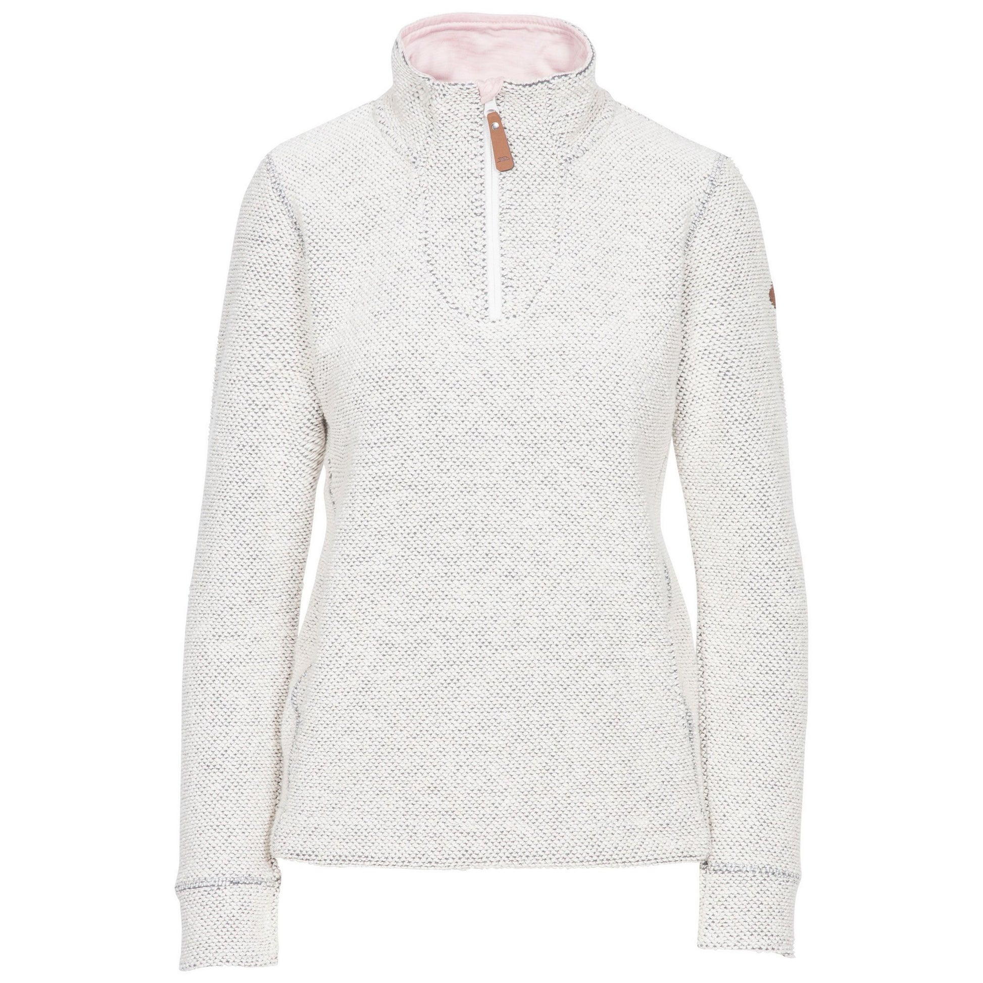 Off White - Front - Trespass Womens-Ladies Ronette Fleece