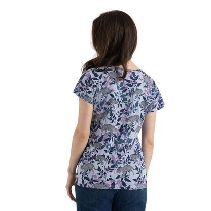 Navy - Lifestyle - Trespass Womens-Ladies Phillipa T-Shirt