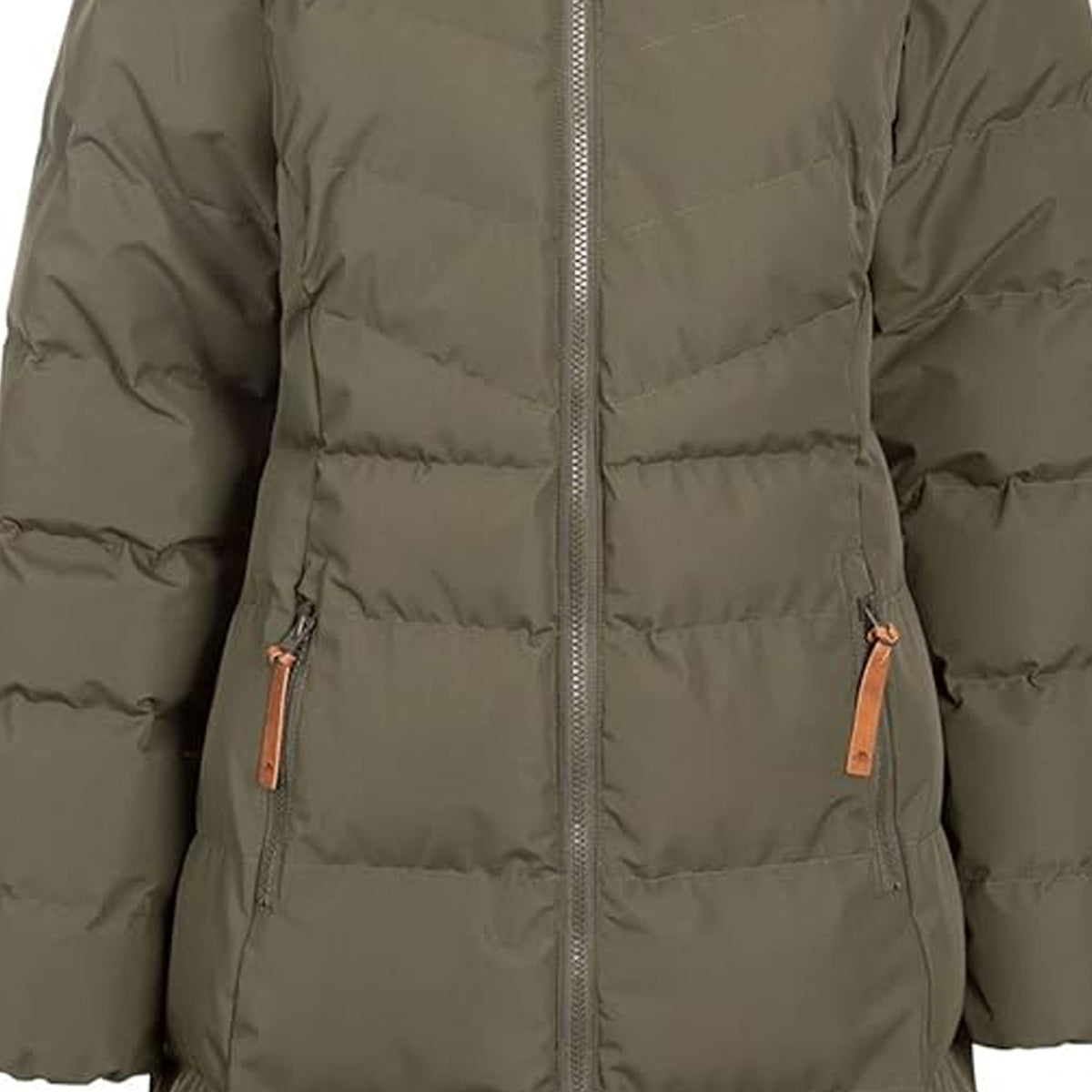 Dark Vine Green - Lifestyle - Trespass Womens-Ladies Audrey Padded Jacket