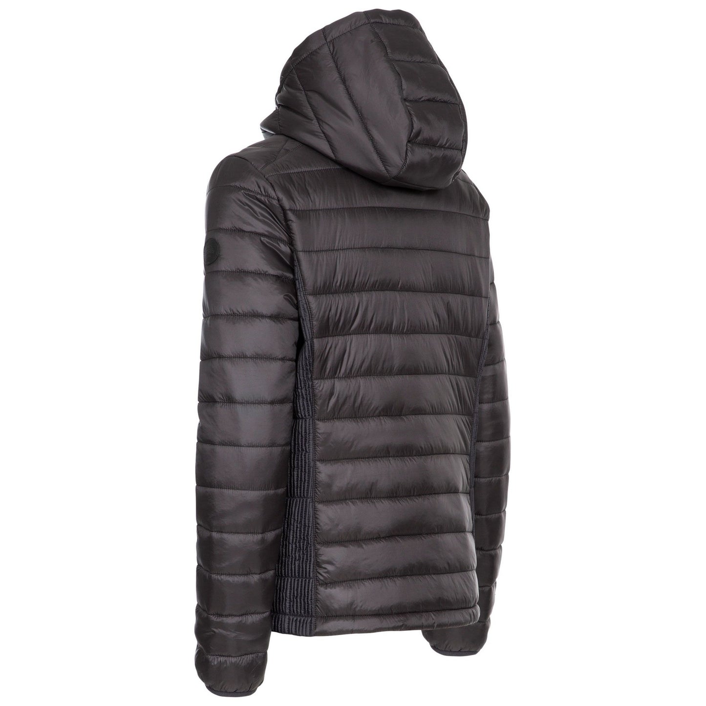 Black - Back - Trespass Womens-Ladies Valerie Padded Jacket