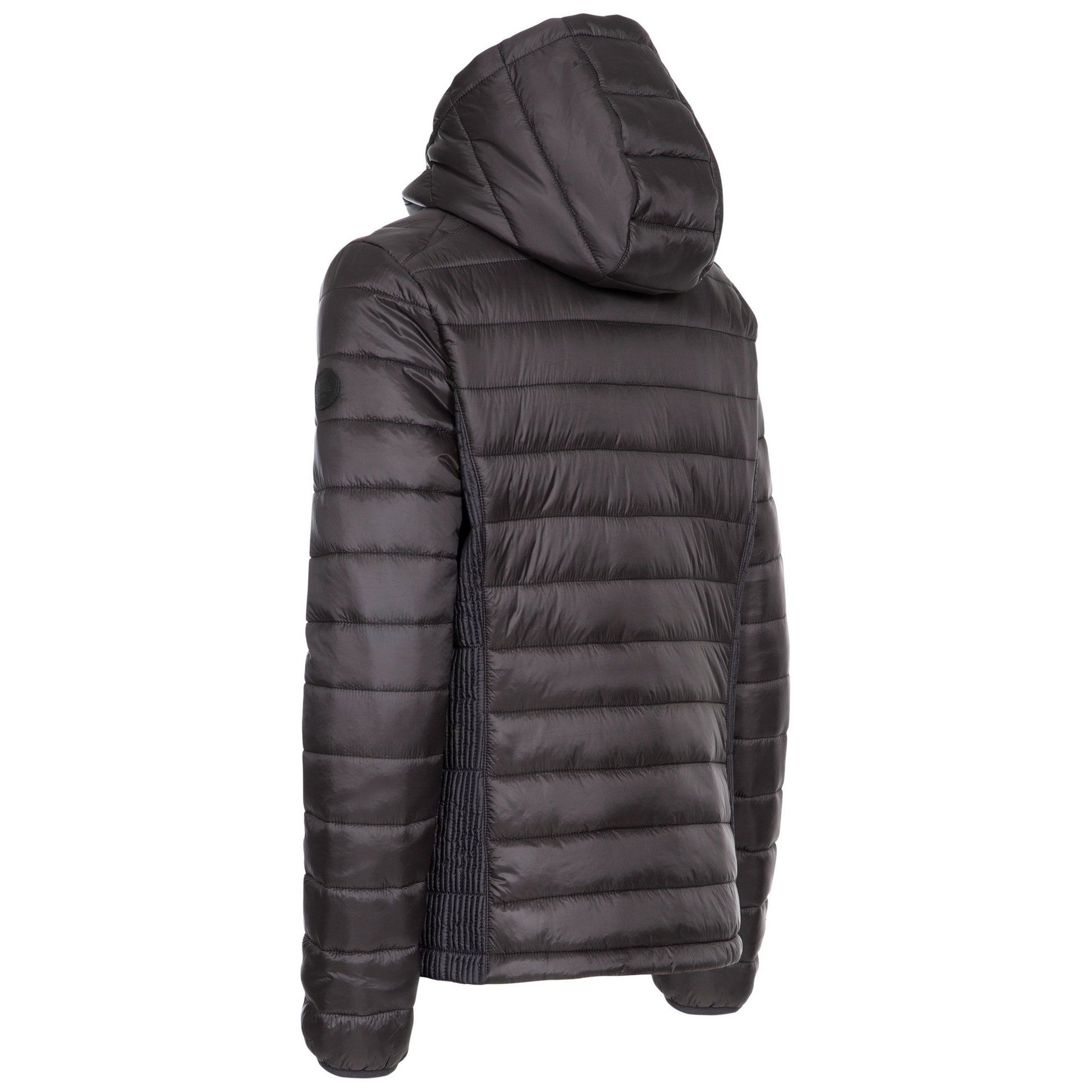 Black - Back - Trespass Womens-Ladies Valerie Padded Jacket