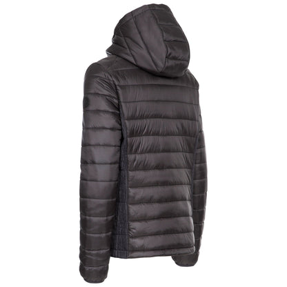 Black - Back - Trespass Womens-Ladies Valerie Padded Jacket