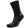 Black - Front - Trespass Unisex Adult Empireo Compression Socks