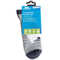 White - Back - Trespass Unisex Adult Elevation Sports Socks