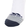 White - Close up - Trespass Unisex Adult Elevation Sports Socks
