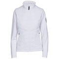 White - Front - Trespass Womens-Ladies Magda Active Jacket