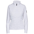 White - Front - Trespass Womens-Ladies Magda Active Jacket