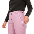 Lilac - Side - Trespass Womens-Ladies Lois Ski Trousers