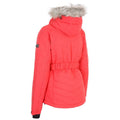 Hibiscus Red - Back - Trespass Womens-Ladies Camila Waterproof Ski Jacket