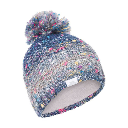 Cosmic Blue - Front - Trespass Womens-Ladies Zabella Knitted Beanie