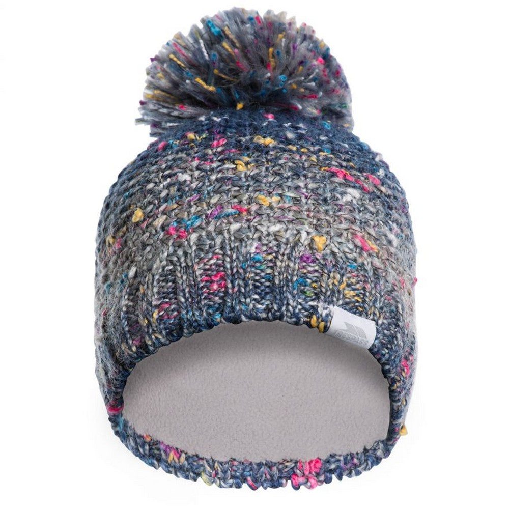 Cosmic Blue - Back - Trespass Womens-Ladies Zabella Knitted Beanie