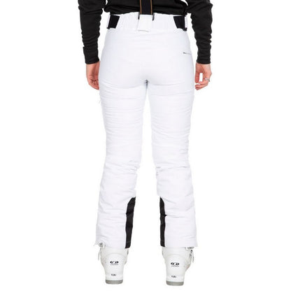 White - Back - Trespass Womens-Ladies Sylvia Ski Trousers