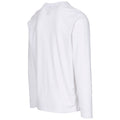 White - Side - Trespass Mens Wrenburyton Long-Sleeved T-Shirt