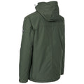 Olive - Back - Trespass Mens Vauxelly Waterproof Jacket