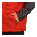 Spice Red - Pack Shot - Trespass Mens Heathrack Waterproof Jacket