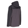 Dark Grey - Back - Trespass Mens Heathrack Waterproof Jacket