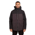 Dark Grey - Side - Trespass Mens Heathrack Waterproof Jacket