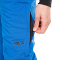Blue - Close up - Trespass Mens Becker Ski Trousers
