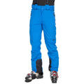 Blue - Side - Trespass Mens Becker Ski Trousers