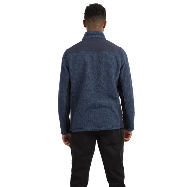 Smokey Blue Stripe - Lifestyle - Trespass Mens Farantino Fleece Jacket