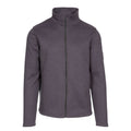 Black Marl - Front - Trespass Mens Benson Fleece Jacket