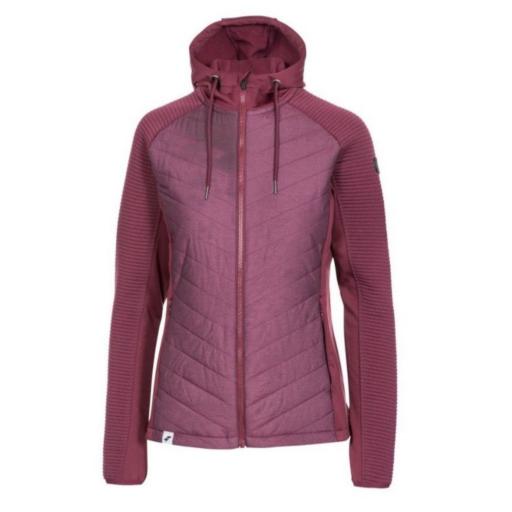 Fig - Front - Trespass Womens-Ladies Grace Sports Full Zip Hoodie