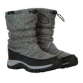 Grey Marl - Back - Trespass Womens-Ladies ASHRA Snow Boots