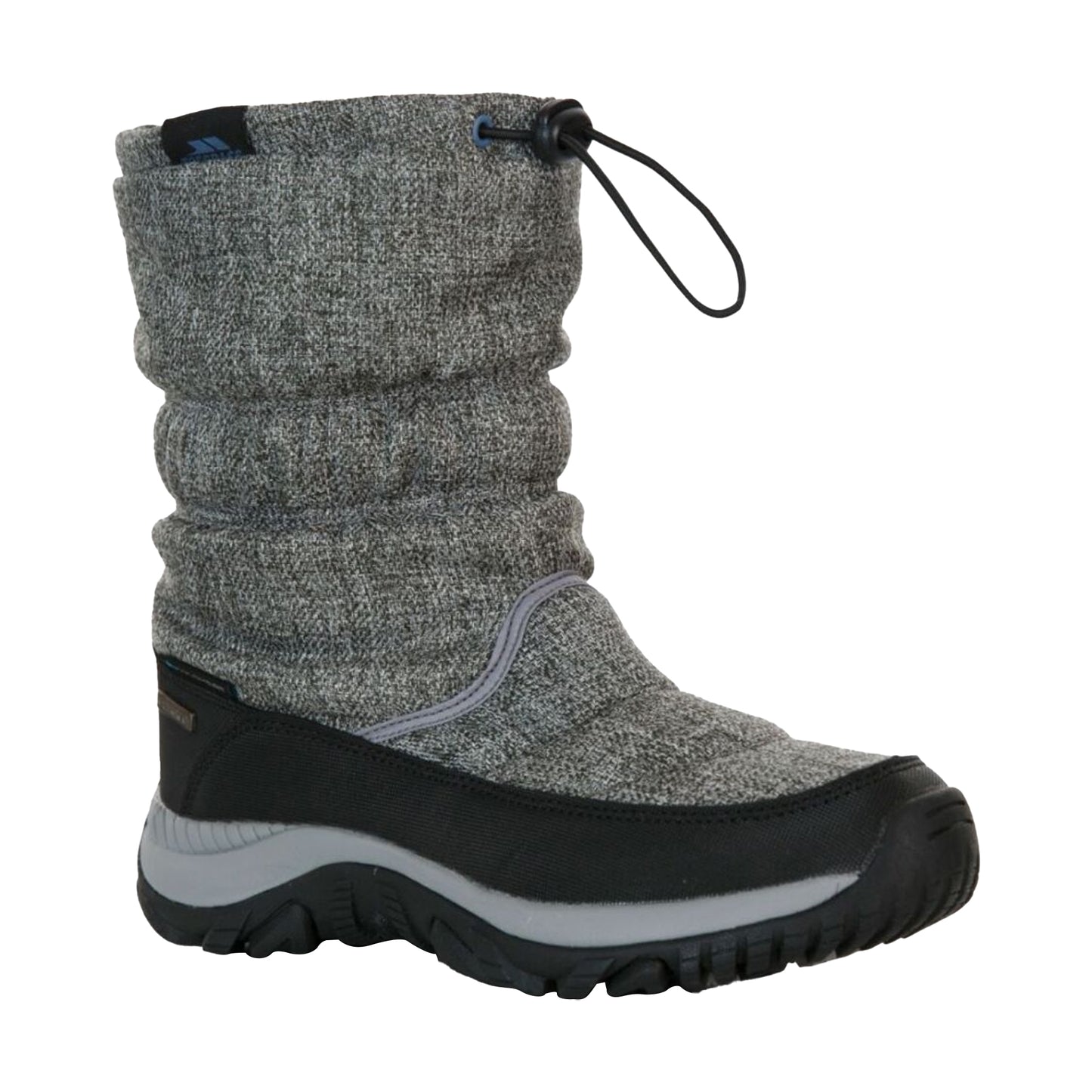 Grey Marl - Close up - Trespass Womens-Ladies ASHRA Snow Boots