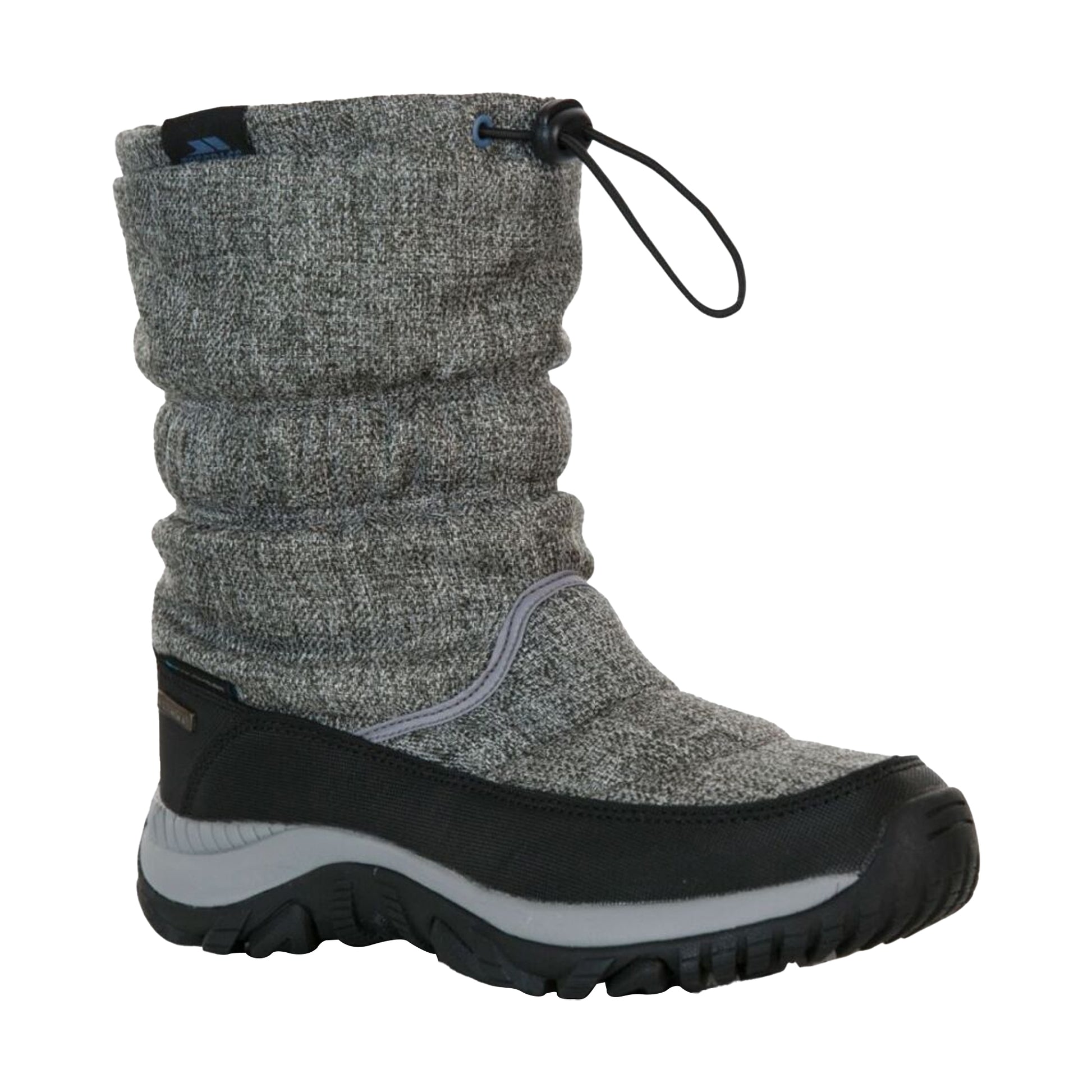 Grey Marl - Close up - Trespass Womens-Ladies ASHRA Snow Boots
