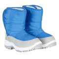 Bright Blue - Side - Trespass Childrens-Kids Hayden Snow Boots