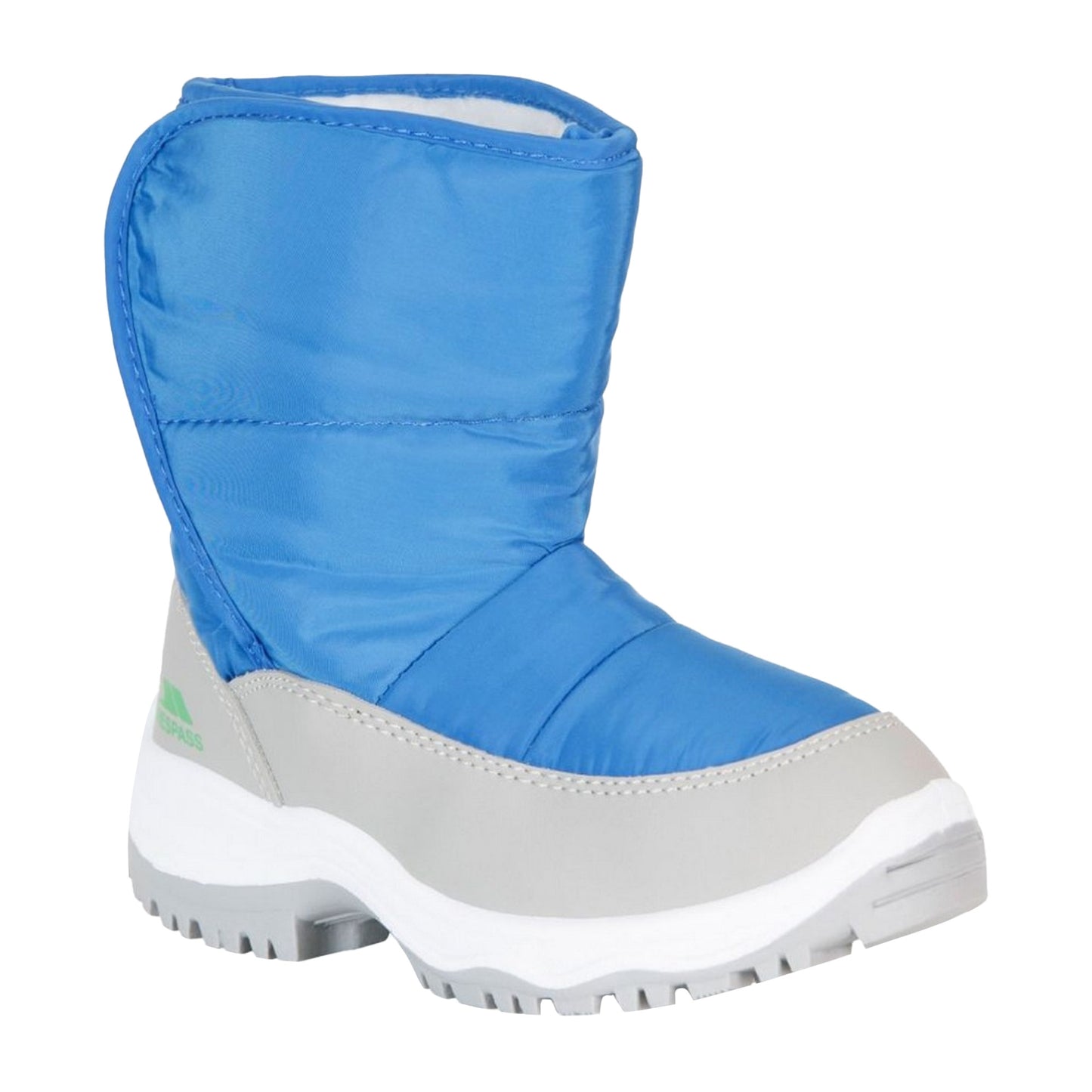 Bright Blue - Front - Trespass Childrens-Kids Hayden Snow Boots